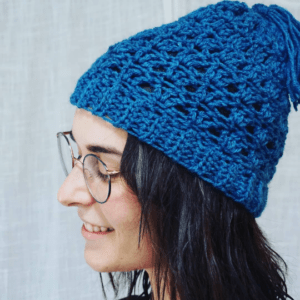 Petit bonnet créateur à pompon